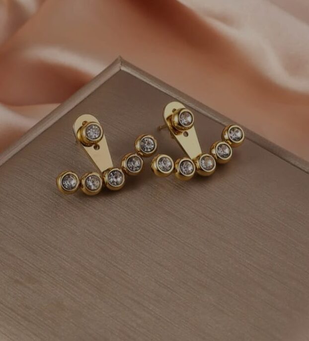 CELESTRIAL ARC EARRINGS