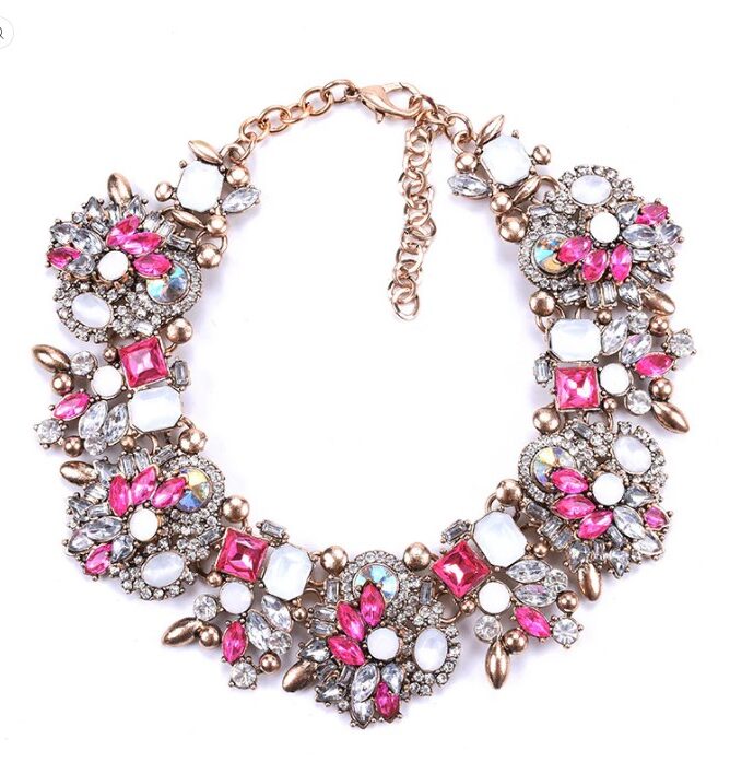 CRYSTAL BID NACKLACE