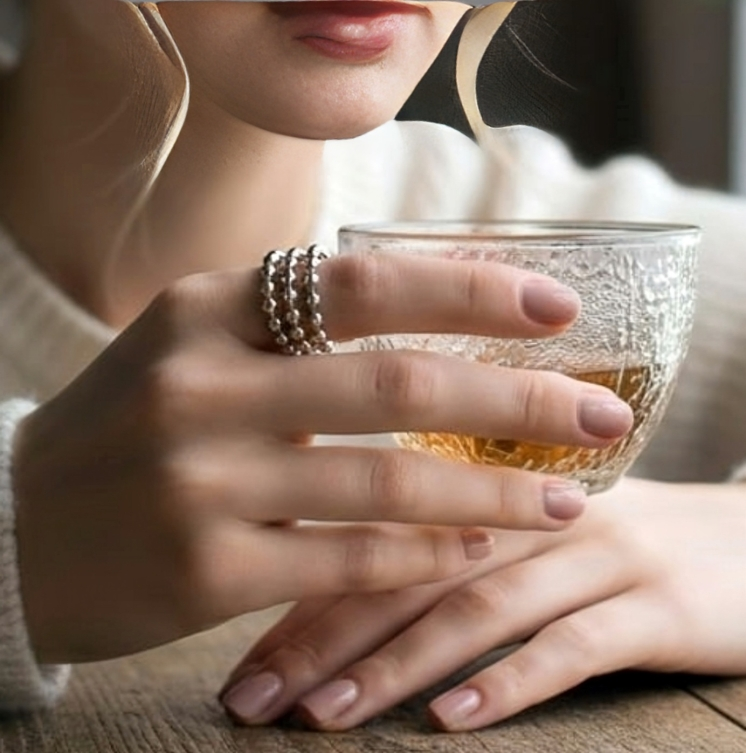 Triple-Band Beaded Stack