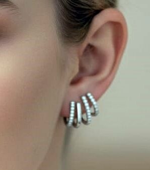 MULTI LAYERED EARRING