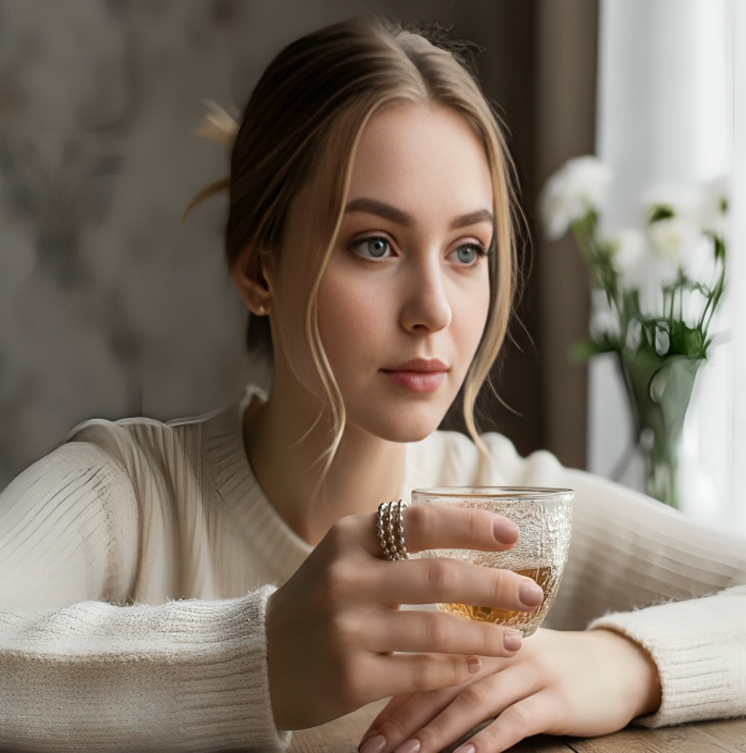 Triple-Band Beaded Stack