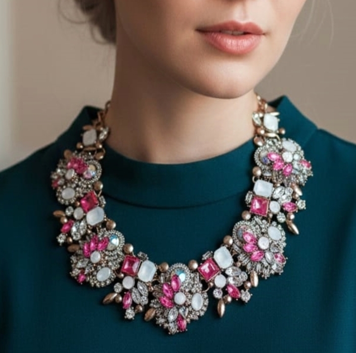 CRYSTAL BID NACKLACE