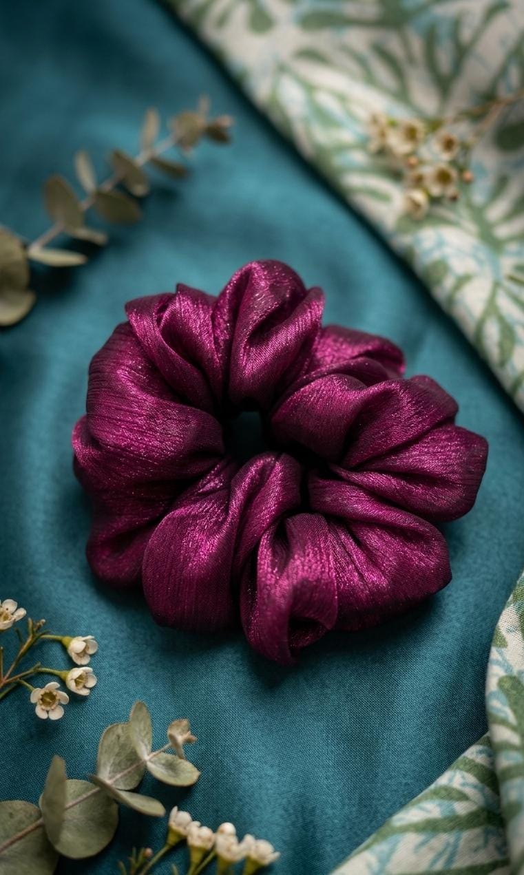 PONYTAIL HOLDER HAND MADE (2 PIECE)