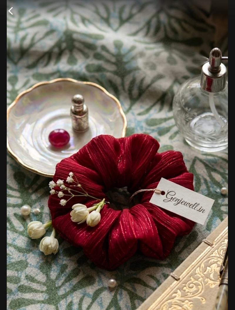 SCRUNCHIE HAND MADE (2 PIECE)