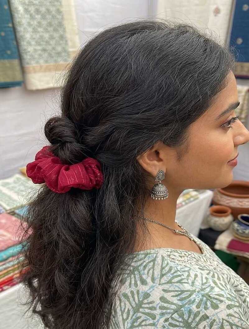 SCRUNCHIE HAND MADE (2 PIECE)