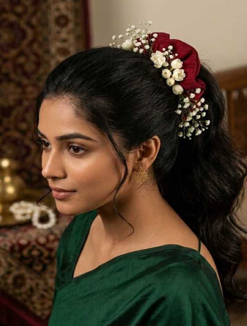 SCRUNCHIE HAND MADE (2 PIECE)